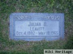 Julian B Leavitt