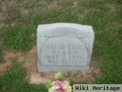 Mattie Ethel Allen