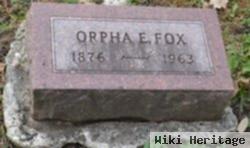 Orpha E Fox