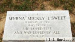 Myrna I "mickey" Sweet