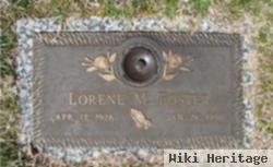 Lorene M Foster