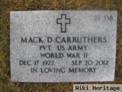 Mack D. Carruthers