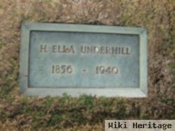 Harriett Ella Mcniece Underhill