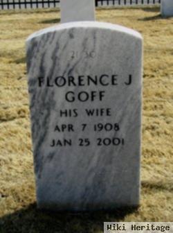 Florence J Goff