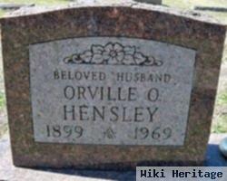 Oriville Otto Hensley