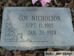 Coy Nicholson