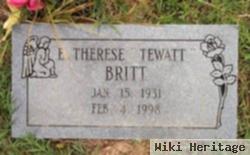 E. Therese "tewatt" Dallas Britt