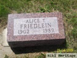 Alice T Mcninch Friedlein