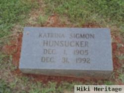 Katrina Mae Hunsucker Sigmon