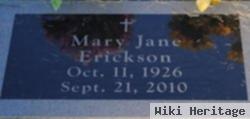 Mary Jane Harmon Erickson