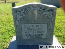 Celia Mae Arms Rich Watson