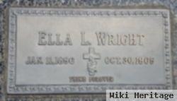 Ella L. Ehlers Wright