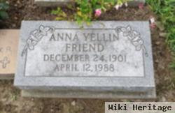 Anna Yellin Friend