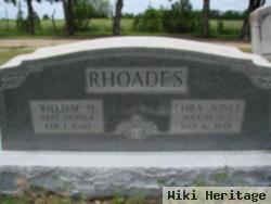 William H Rhoades