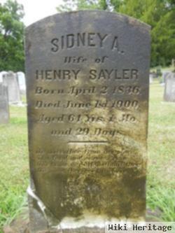 Sidney A. Sayler