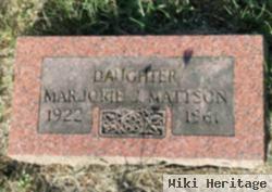 Marjorie Jean Mattson