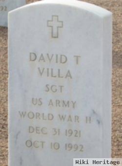 David T Villa