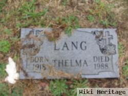 Thelma Lang