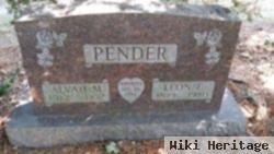 Leonard E Pender