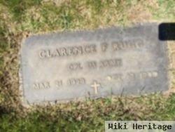 Clarence F Rugg