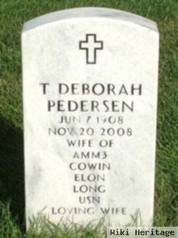 T Deborah Pedersen Long