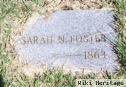 Sarah N. "sally" Tally Foster