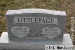 Leroy Littlepage, Sr