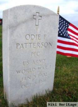 Odie F Patterson