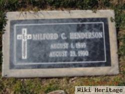 Milford C Henderson