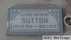 Florence Claire Haymond Sutton