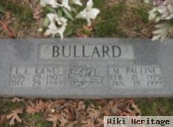 E E "gene" Bullard