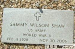 Sammy Wilson Shaw