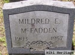 Mildred E Bunting Mcfadden