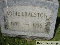 Addie I Ralston