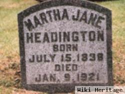 Martha Jane Powelson Headington