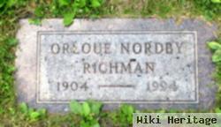 Orloue Josephine Nordby Richman