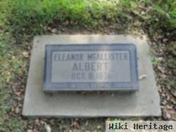 Eleanor Mcallister Albert
