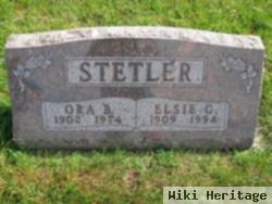 Elsie G Melchi Stetler