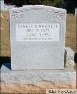 Ernest R Whitsett