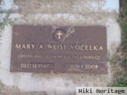 Mary A Weiss Vocelka