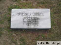 Evelyne R Christie