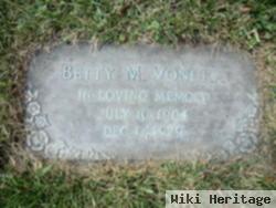 Betty Vondra