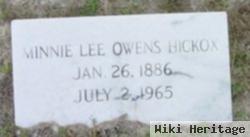 Minnie Lee Owens Hickox