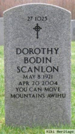 Dorothy Bodin Scanlon