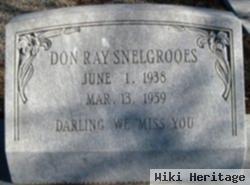 Don Ray Snelgrooes