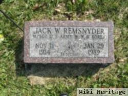 Jack W Remsnyder