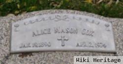 Alice Mason Cox