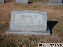 Betty M Birkmaier