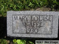 Mary Louise Mcafee