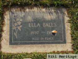 Ella Lavana "ellie" Collier Bales